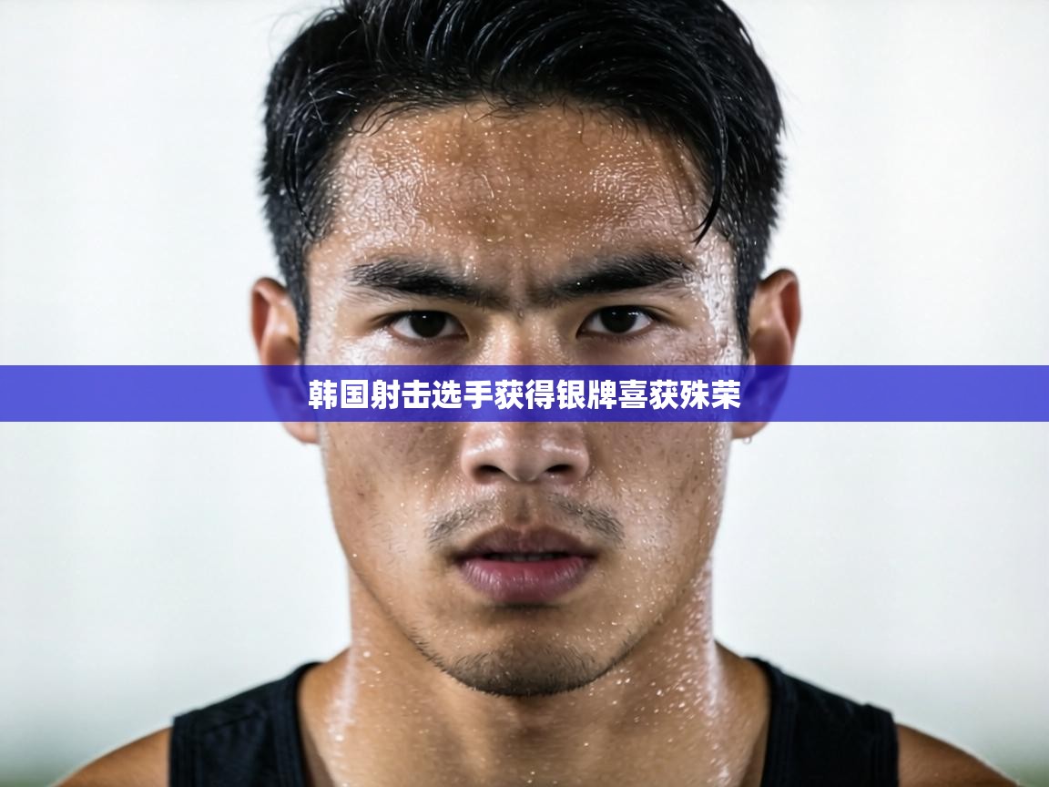 韩国射击选手获得银牌喜获殊荣